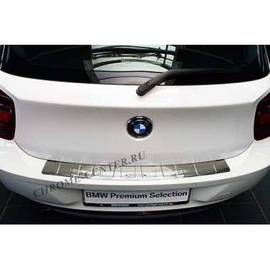 Накладка на задний бампер BMW 1 F20 (2011-) бренд – Croni главное фото